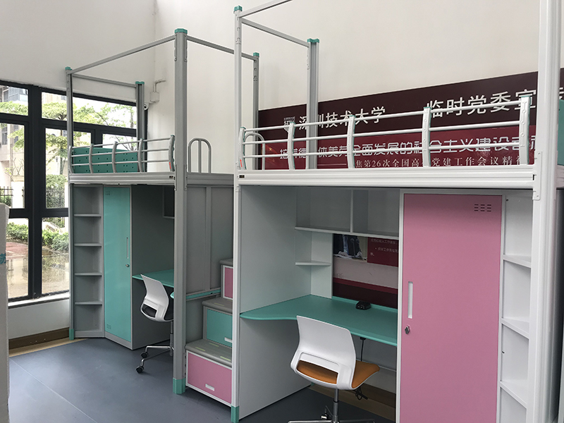 艾尚家具公寓床廠家喜中深圳技術大學千萬大標!