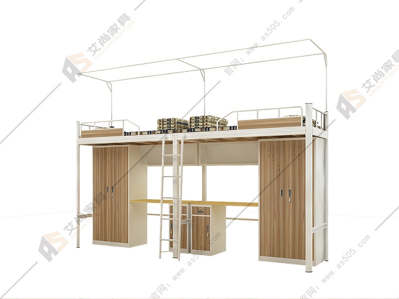 側梯-鋼架公寓床