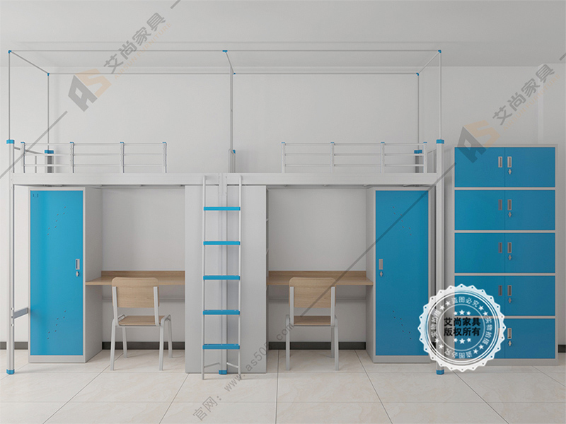 側(cè)梯-公寓雙層床