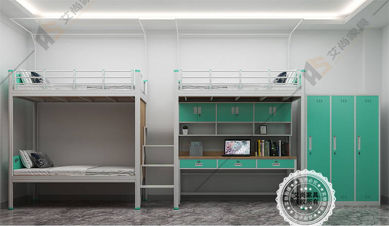 上下鋪鐵床學生