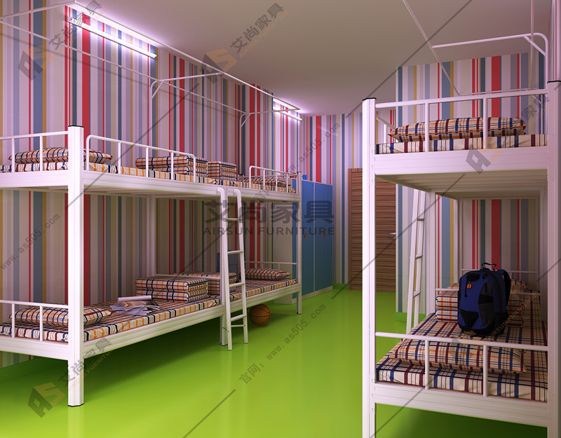 學生宿舍上下鐵床