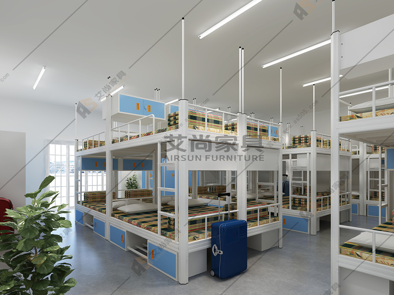 學生雙層上下鋪鐵架床