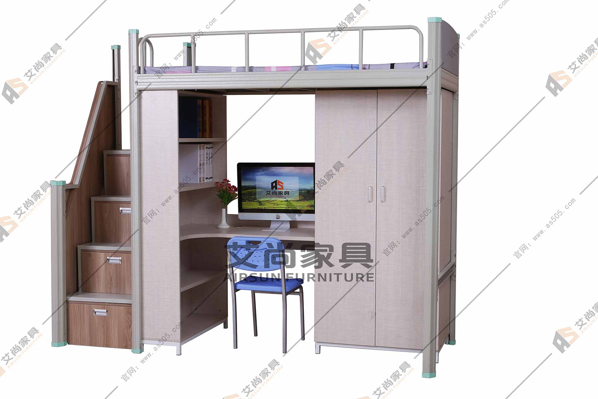 大學公寓鐵架床 大學公寓鐵架床