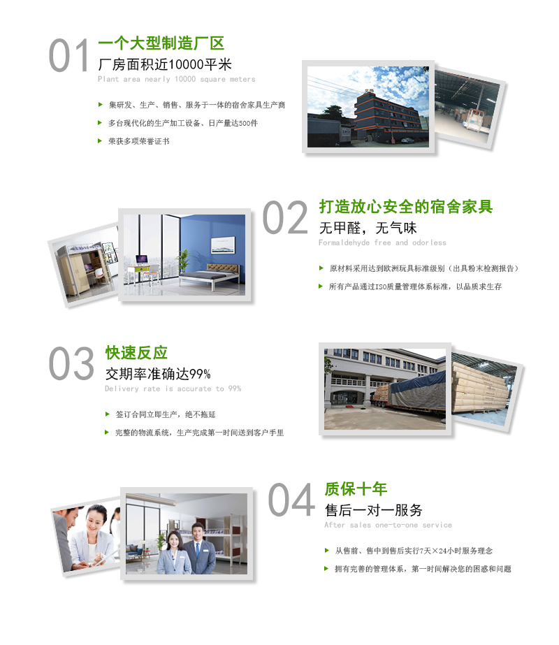 大學公寓床的淺藍搭配白色，醒目之余給人溫暖感受，活潑可愛且充滿活力。