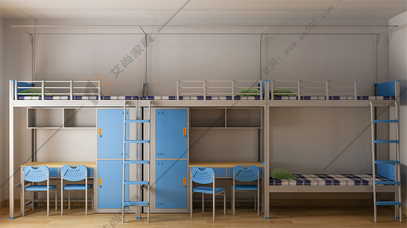 三人位上下鋪鐵床