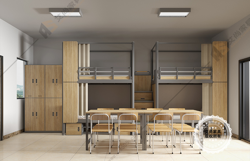 鋼制雙層鐵架床 鋼制雙層鐵架床